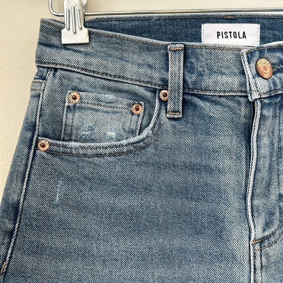 Pistola monroe crop high rise cigarette jeans - Picture 2 of 4